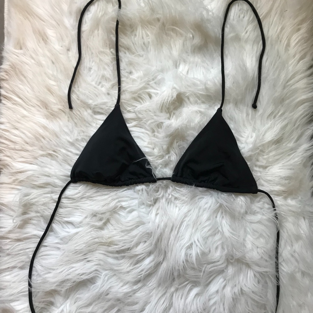 VS SWIM Black Bikini Top